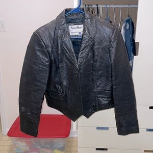 Leather jacket size 12